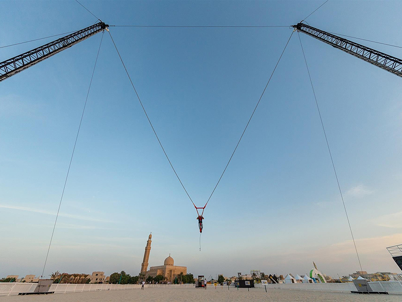 لعشاق التحدي: "إكس دبي" تكشف عن أسرع " Slingshot"